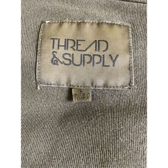 Thread & Supply olive and army green jacket  L - Picture 7 of 7